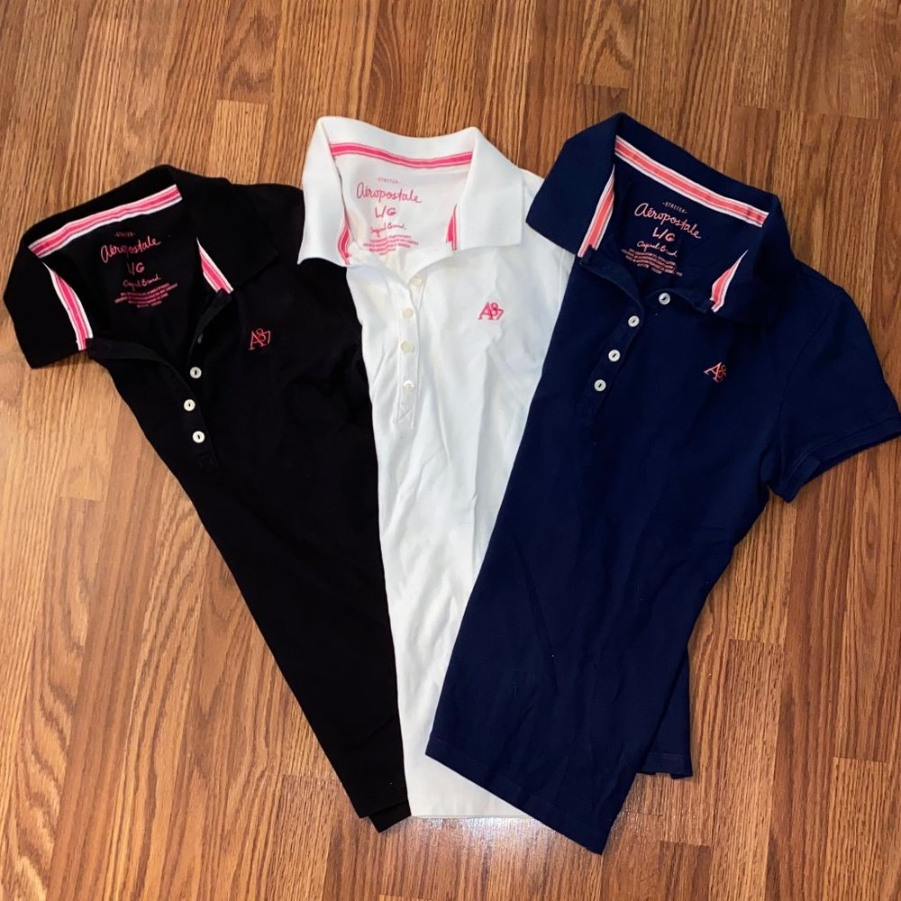 Aeropostale Stretch A87 Polo's